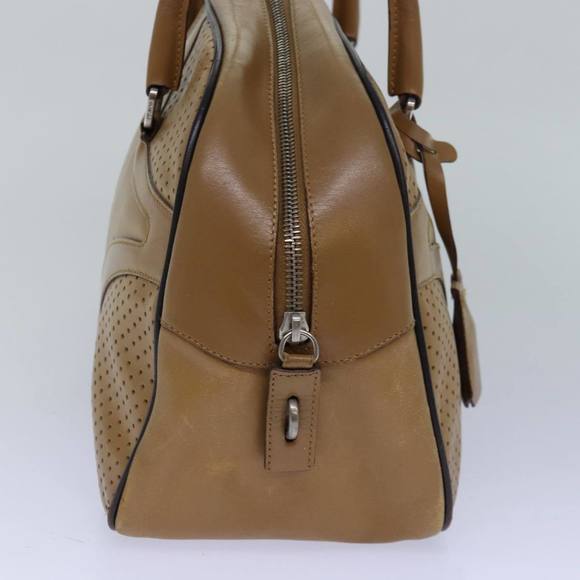 PRADA Hand Bag Leather Brown Auth bs16742 - Picture 3 of 16